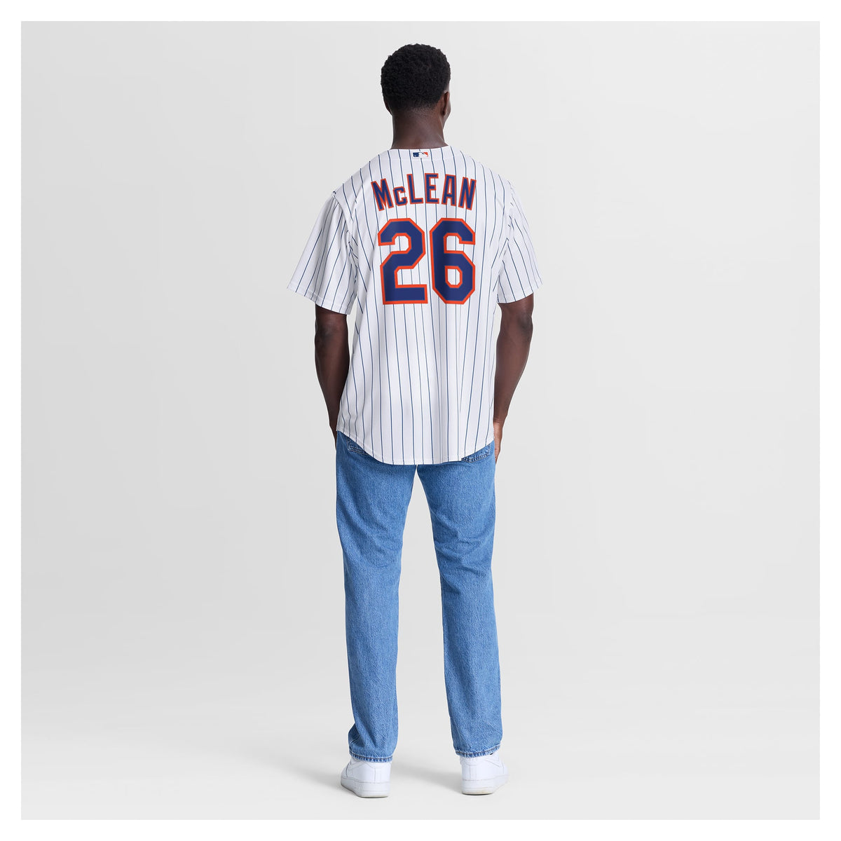 New York Mets Nolan McLean Nike White Home Replica Jersey