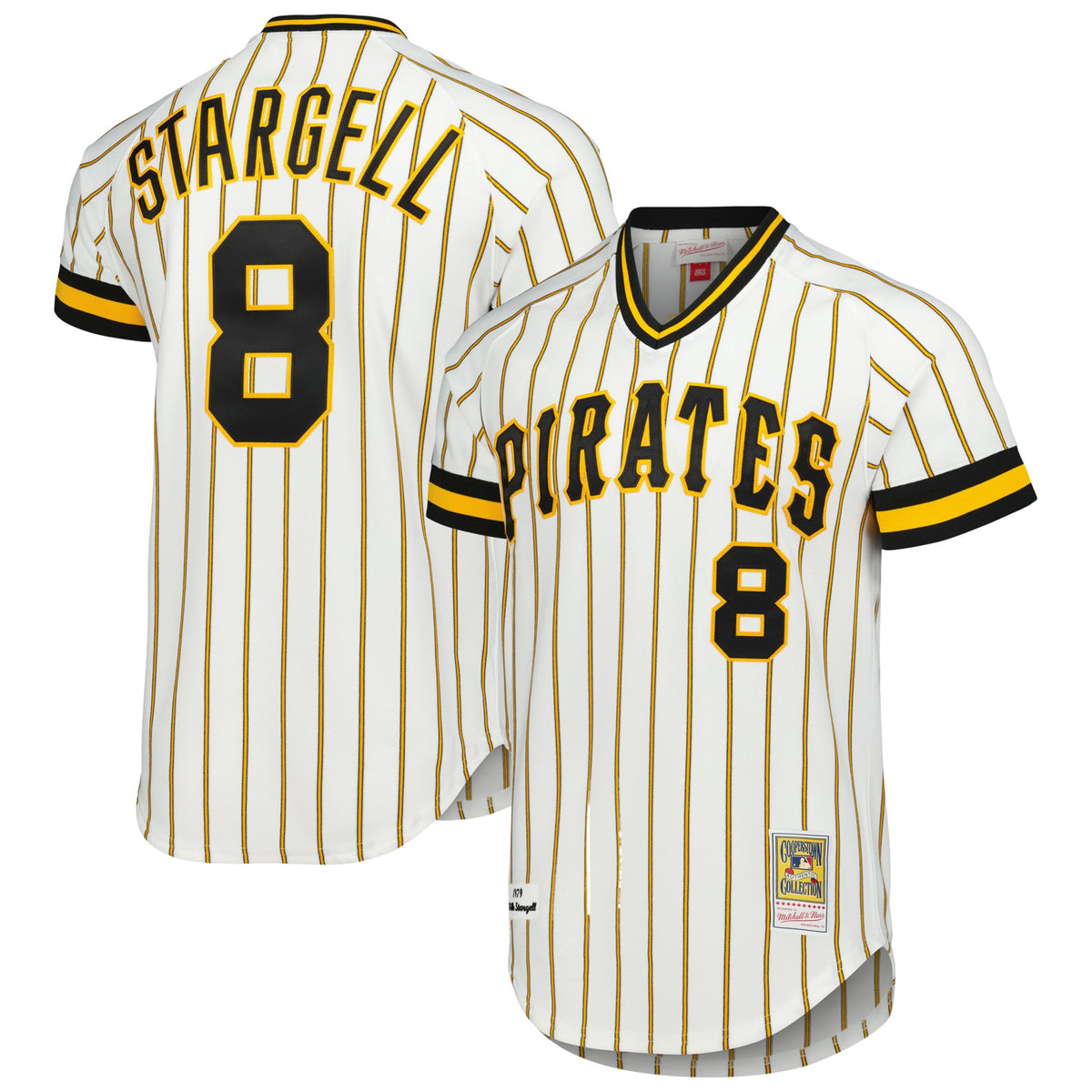 Pittsburgh Pirates Willie Stargell Mitchell & Ness Gold 1979 Throwback Authentic Jersey