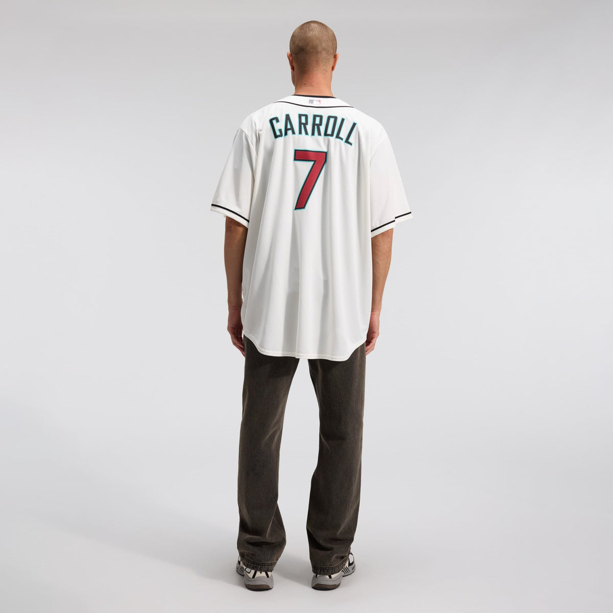 Arizona Diamondbacks Corbin Carroll Nike Cream Home Replica Jersey