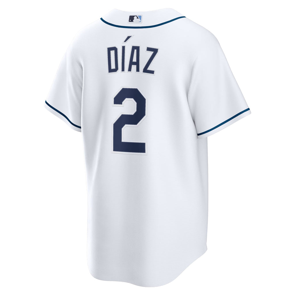 Tampa Bay Rays Yandy Díaz Nike White Home Replica Jersey