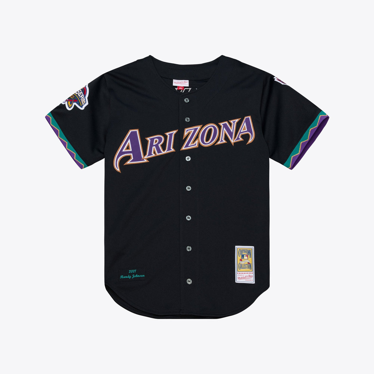 Arizona Diamondbacks Randy Johnson Mitchell & Ness Purple 2000 Throwback Authentic Jersey