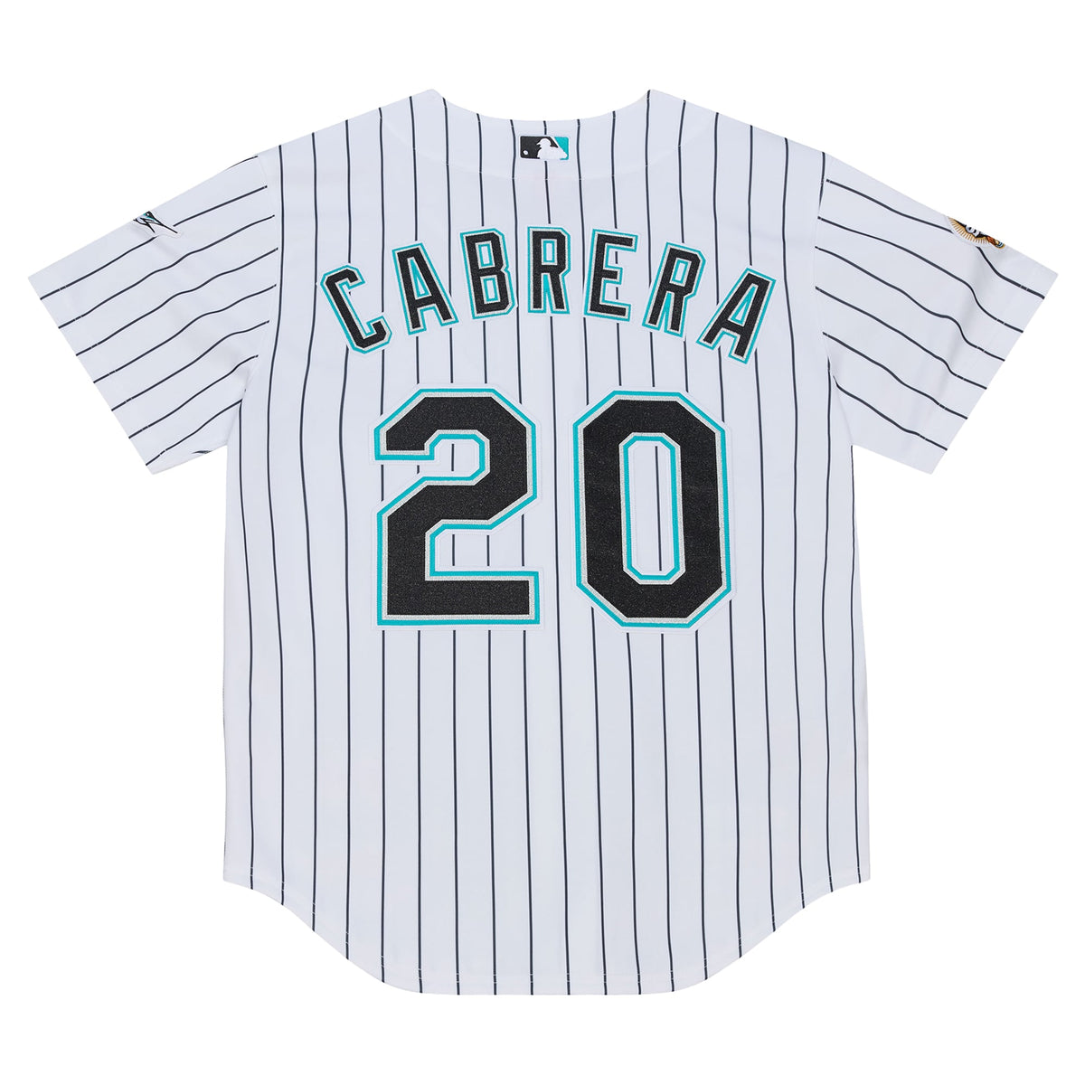 Florida Marlins Miguel Cabrera Mitchell & Ness White 2003 Cooperstown Collection Authentic Jersey