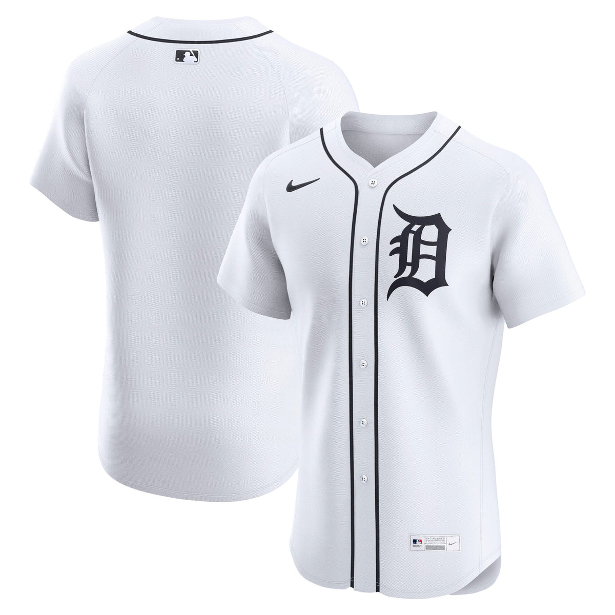 Detroit Tigers Nike Navy Alternate 2 Elite Jersey