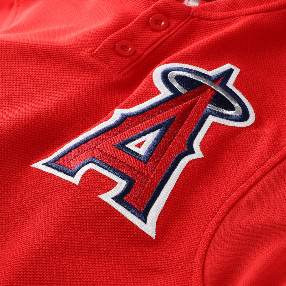 California Angels Vladimir Guerrero Mitchell & Ness Red Authentic Batting Practice Jersey