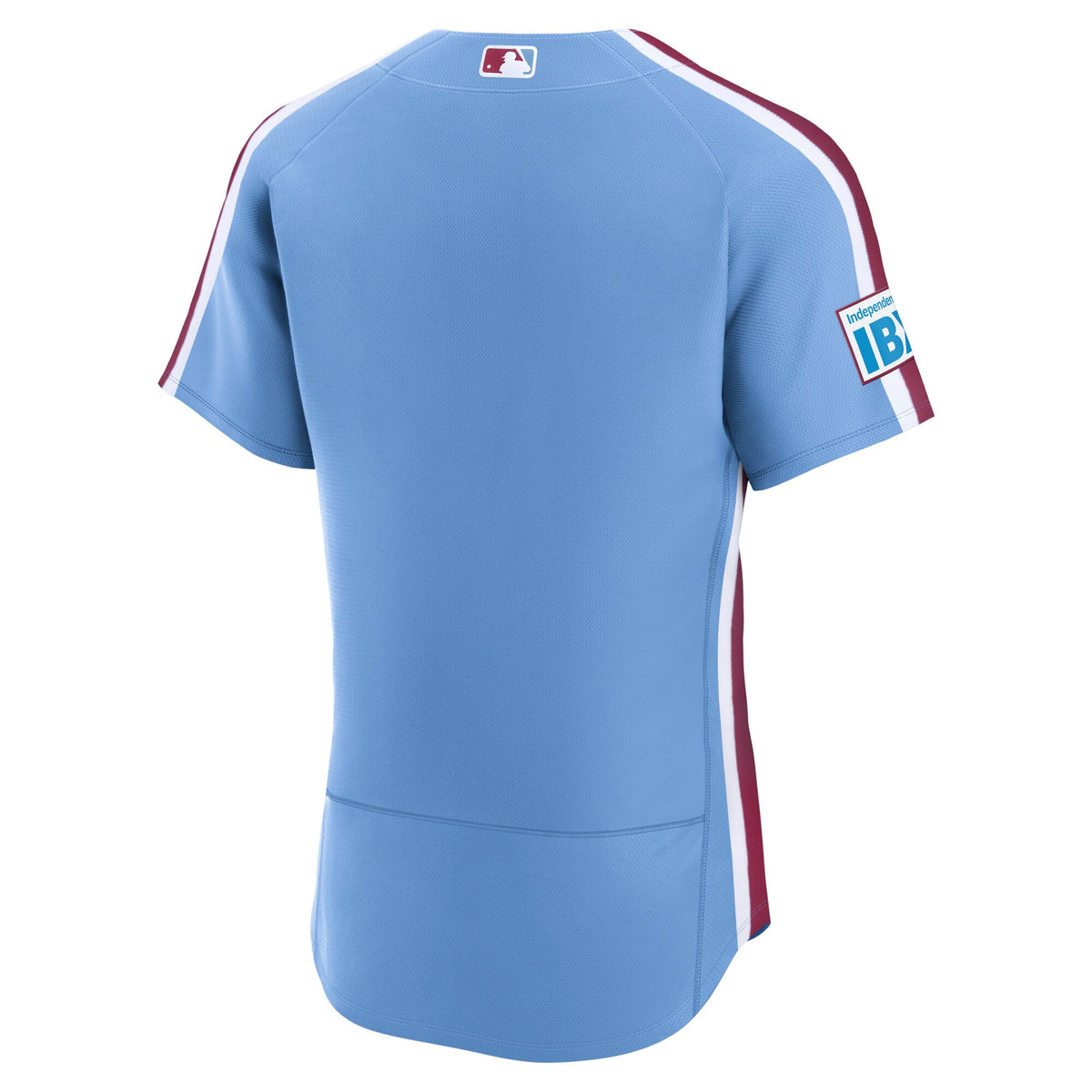 Philadelphia Phillies Nike White Home Sponsor Patch Authentic Jersey