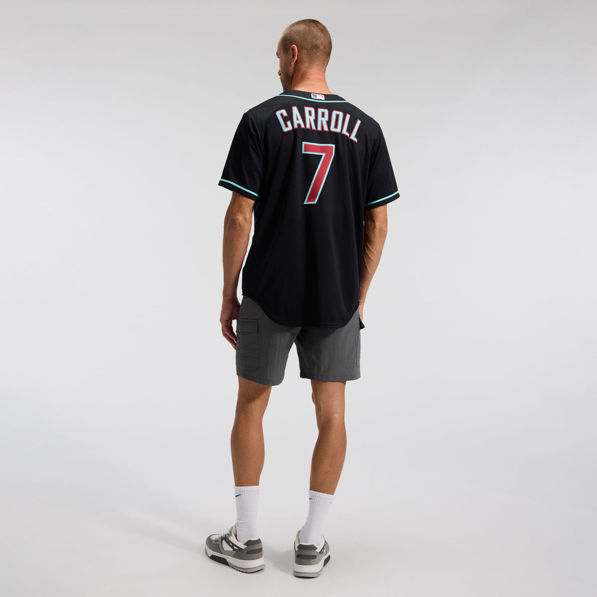 Arizona Diamondbacks Corbin Carroll Nike Black Alternate Replica Jersey