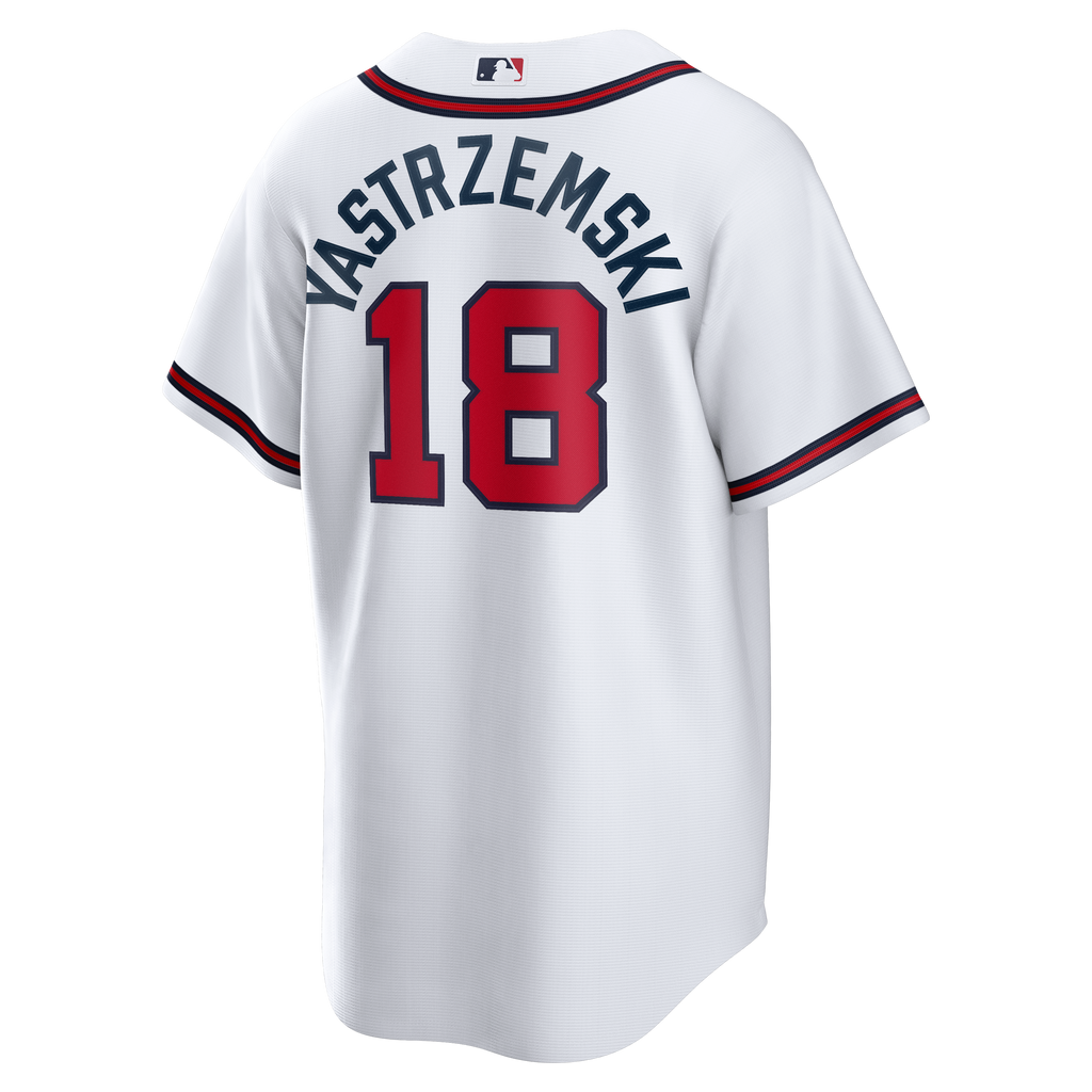 Atlanta Braves Mike Yastrzemski Nike White Replica Jersey