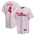 Philadelphia Phillies Luis Arraez Nike White Home Replica Jersey