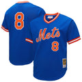 New York Mets Gary Carter Mitchell & Ness Royal Big & Tall Cooperstown Collection Mesh Batting Practice Jersey