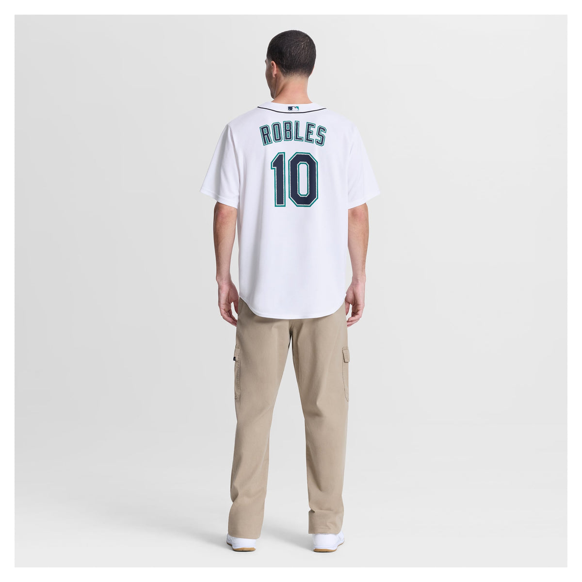 Seattle Mariners Victor Robles Nike White Home Replica Jersey