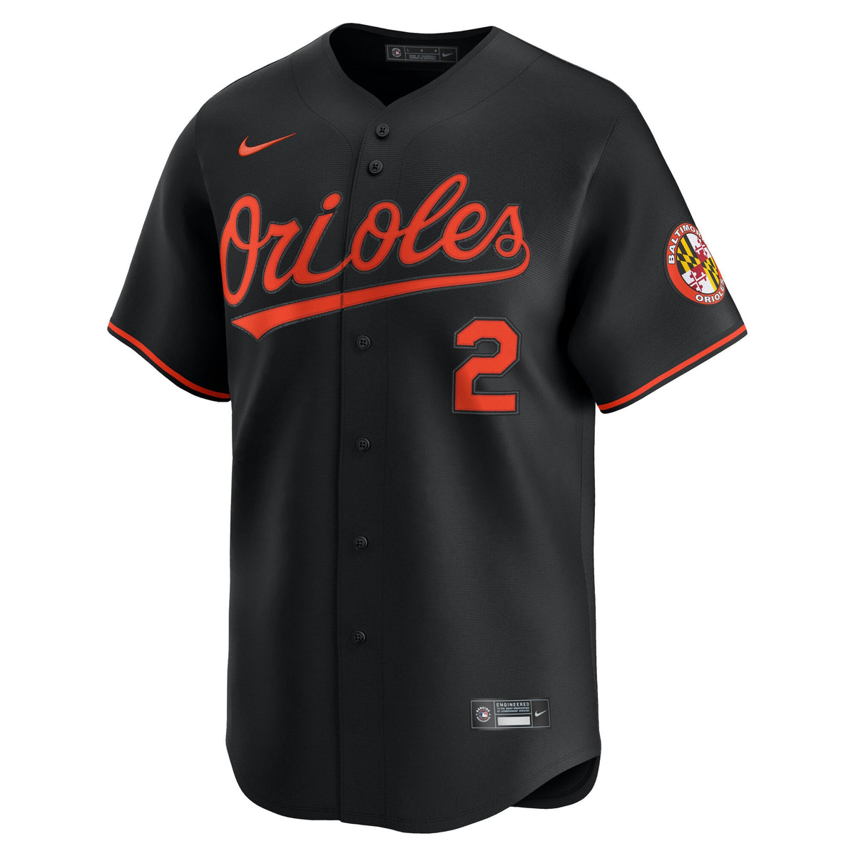 Baltimore Orioles Gunnar Henderson Nike White Home Limited Player Jersey