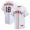 Houston Astros Daulton Varsho Nike White Home Replica Jersey