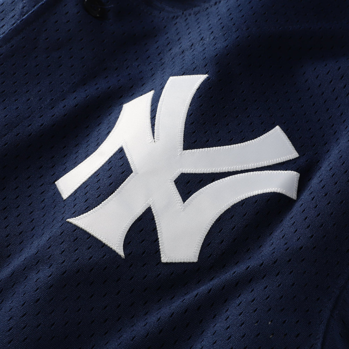 New York Yankees Derek Jeter Mitchell & Ness Navy Cooperstown Collection Mesh Batting Practice Button-Up Jersey