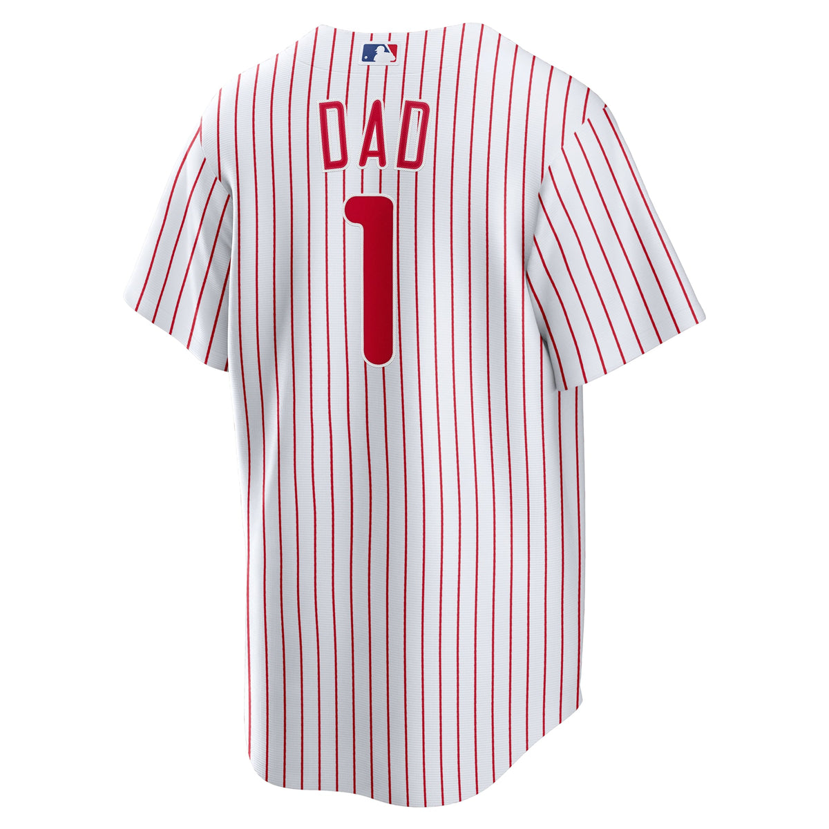 Philadelphia Phillies Nike White #1 Dad Home Replica Jersey