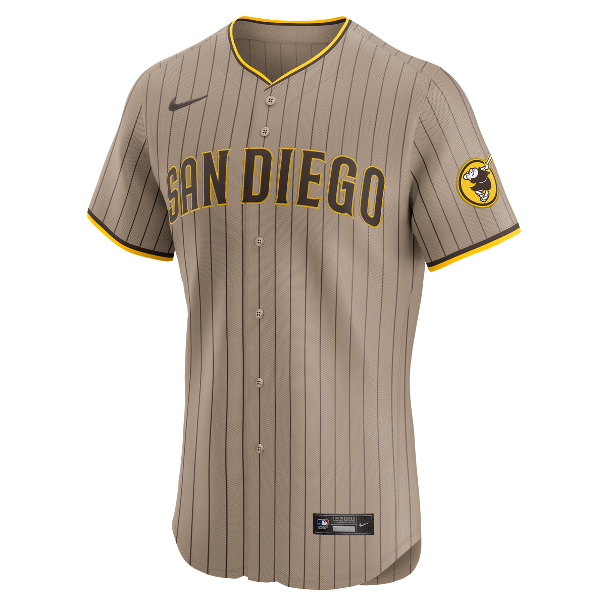 San Diego Padres Fernando Tatis Jr. Nike Sand Alternate Elite Player Jersey