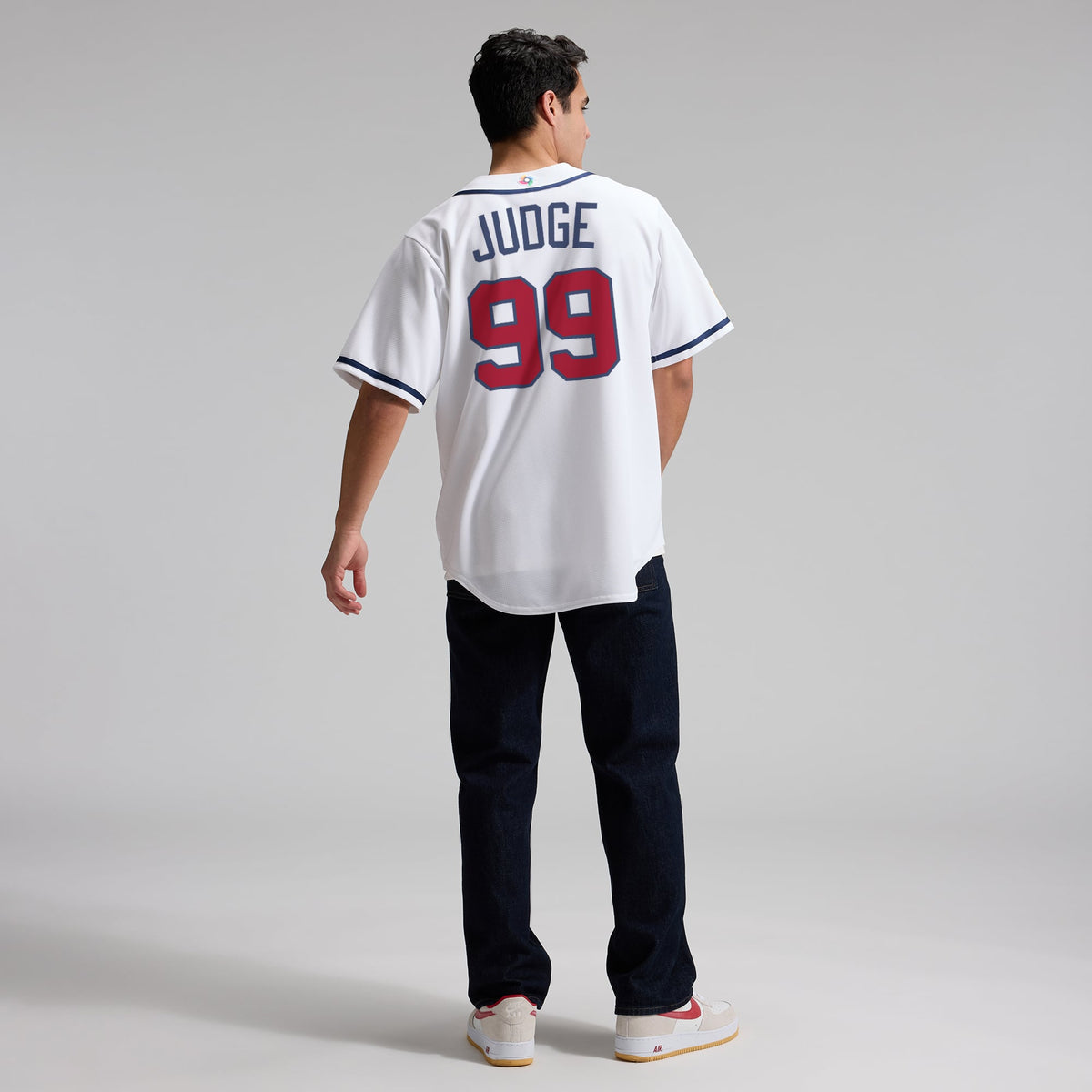 USA Baseball Aaron Judge Nike White 2026 World Baseball Classic Home Stadium Jersey