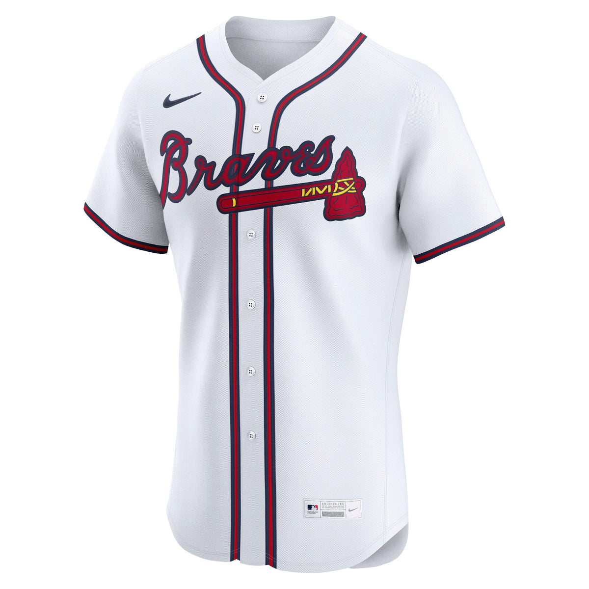 Atlanta Braves Nike Navy Alternate Elite Jersey