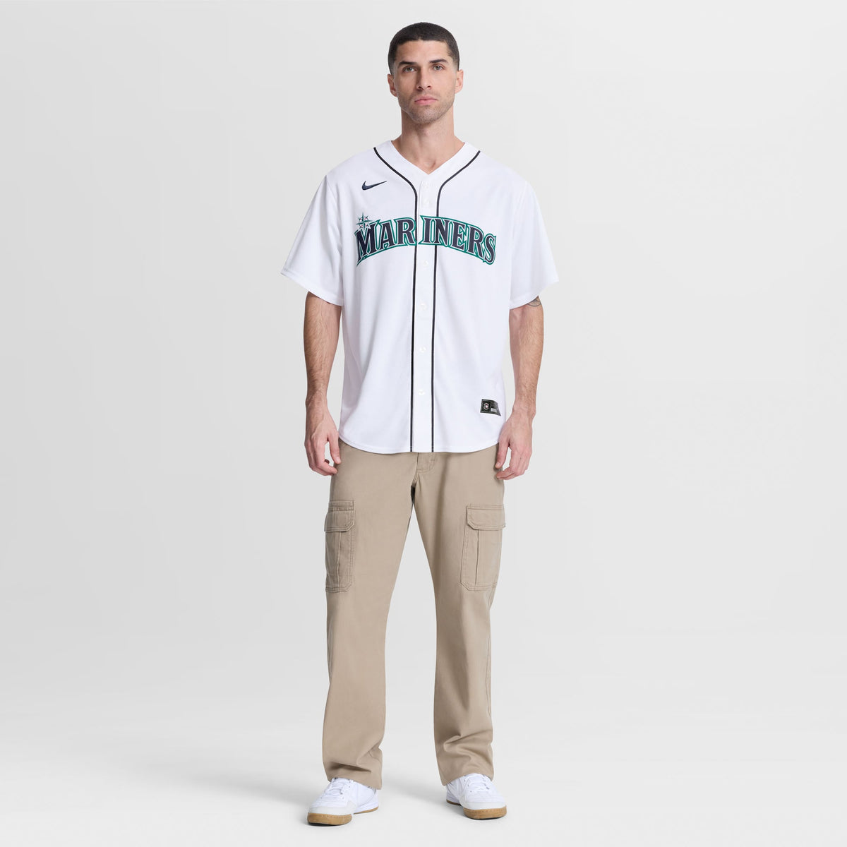 Seattle Mariners Brendan Donovan Nike White Home Replica Jersey