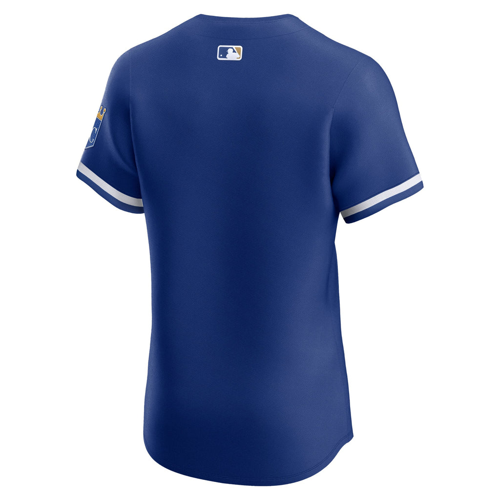 Kansas City Royals Nike White Home Elite Jersey