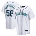 Seattle Mariners Seranthony Domínguez Nike White Home Replica Jersey