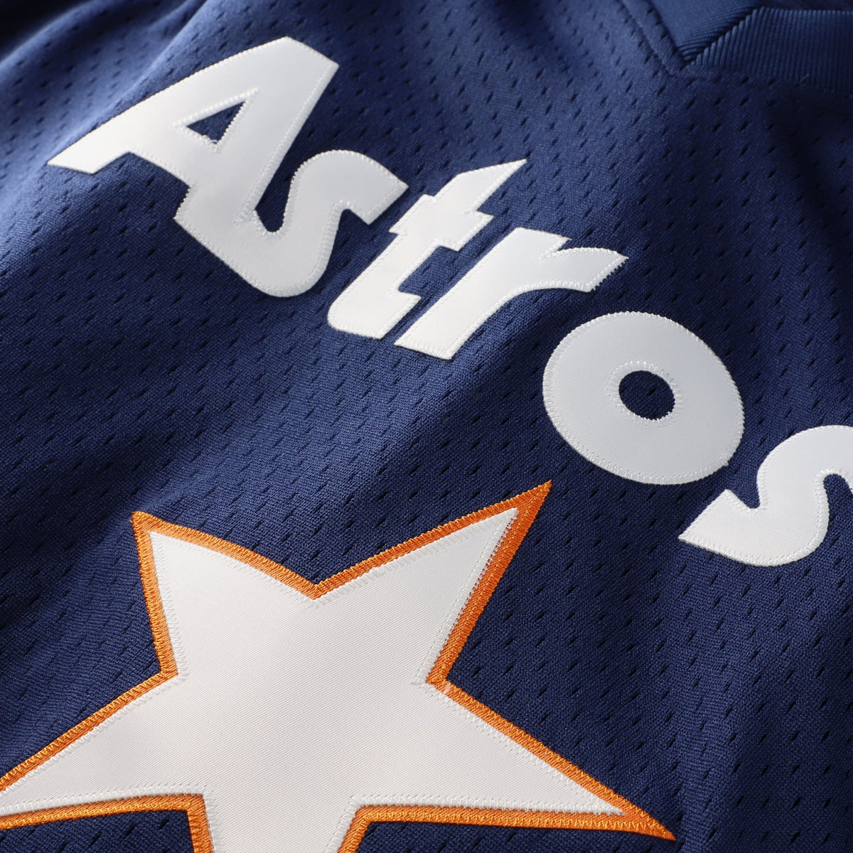 Houston Astros Nolan Ryan Mitchell & Ness Navy Cooperstown Collection Big & Tall Mesh Batting Practice Jersey