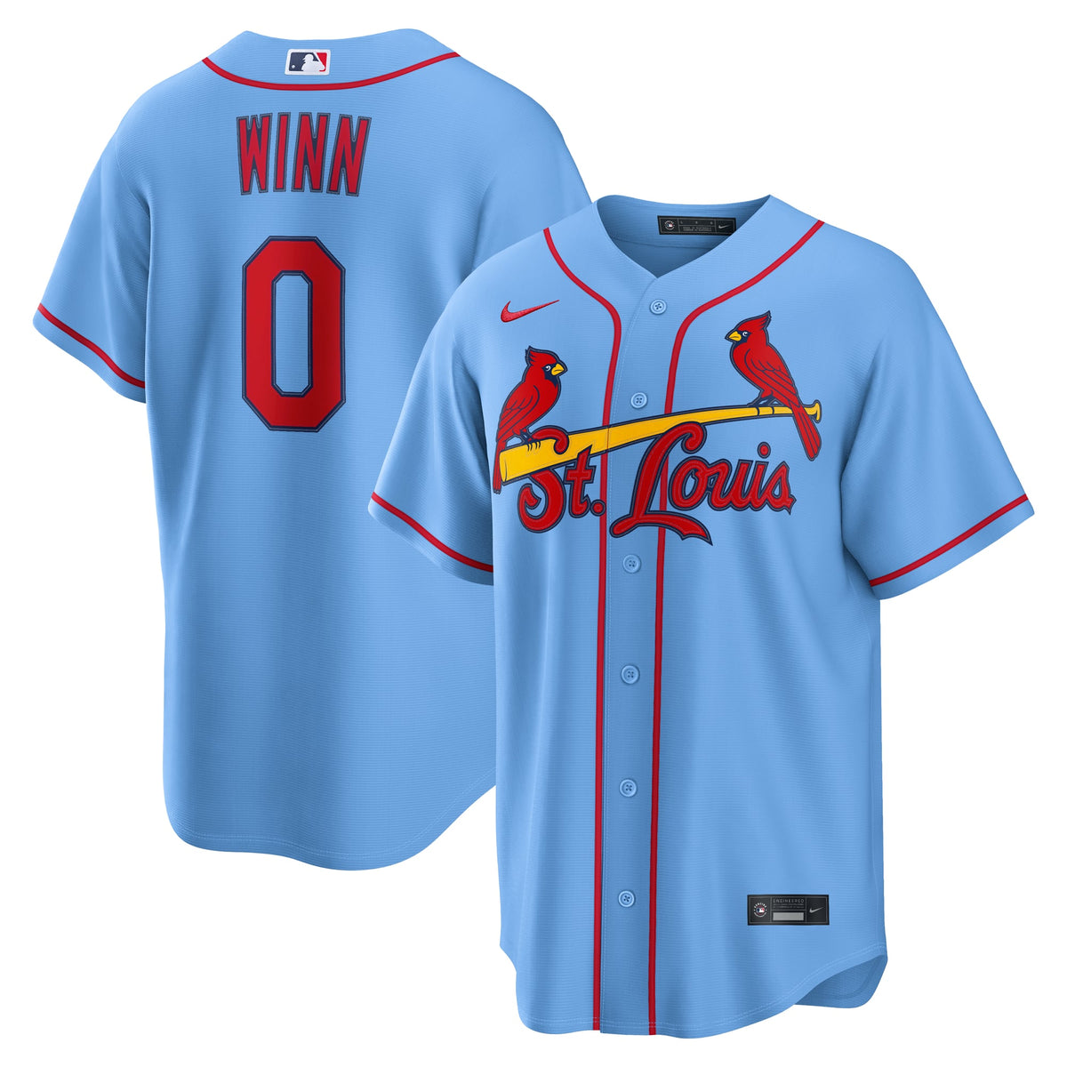 St. Louis Cardinals Masyn Winn Nike Cream Alternate Replica Jersey