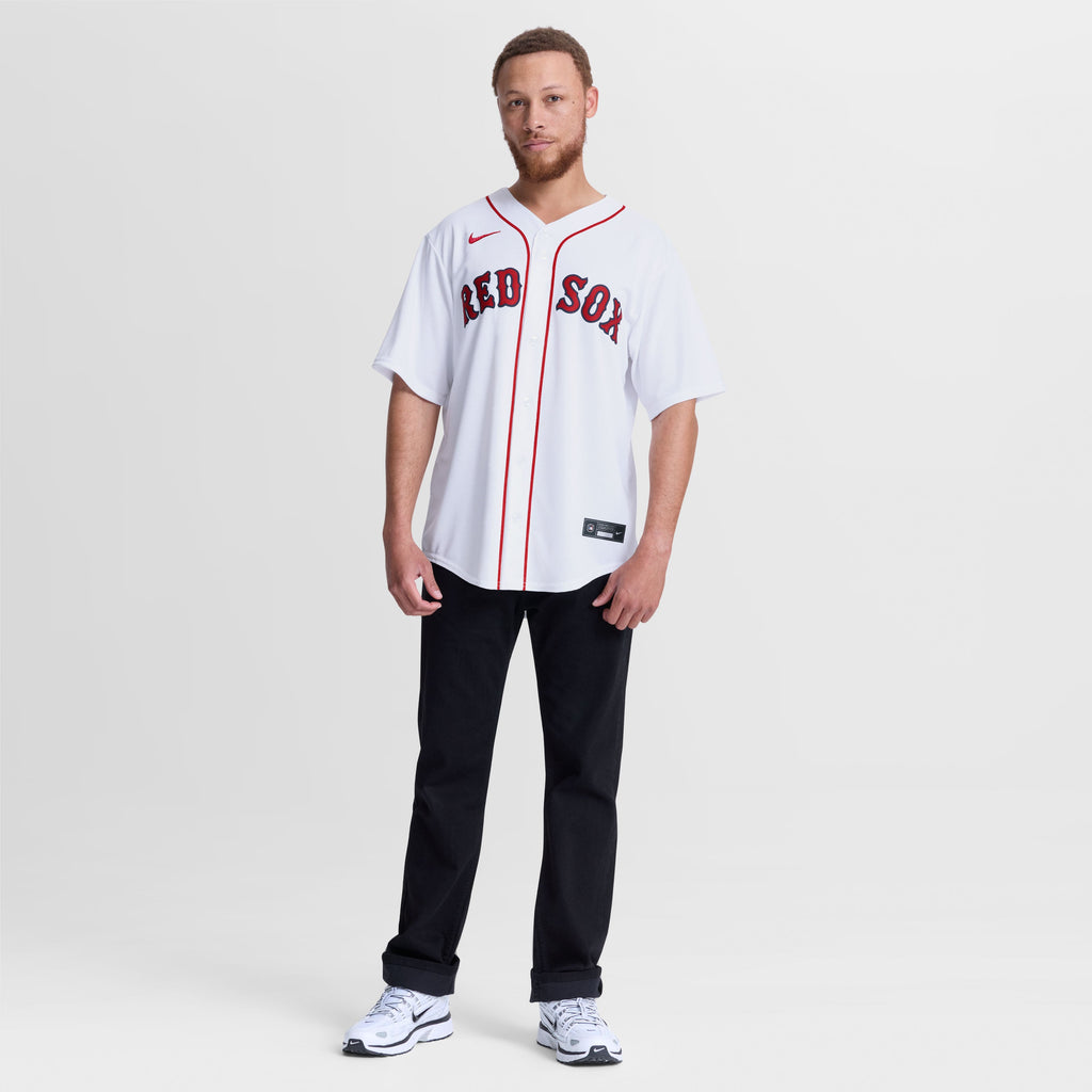 Boston Red Sox Garrett Crochet Nike White Home Replica Jersey