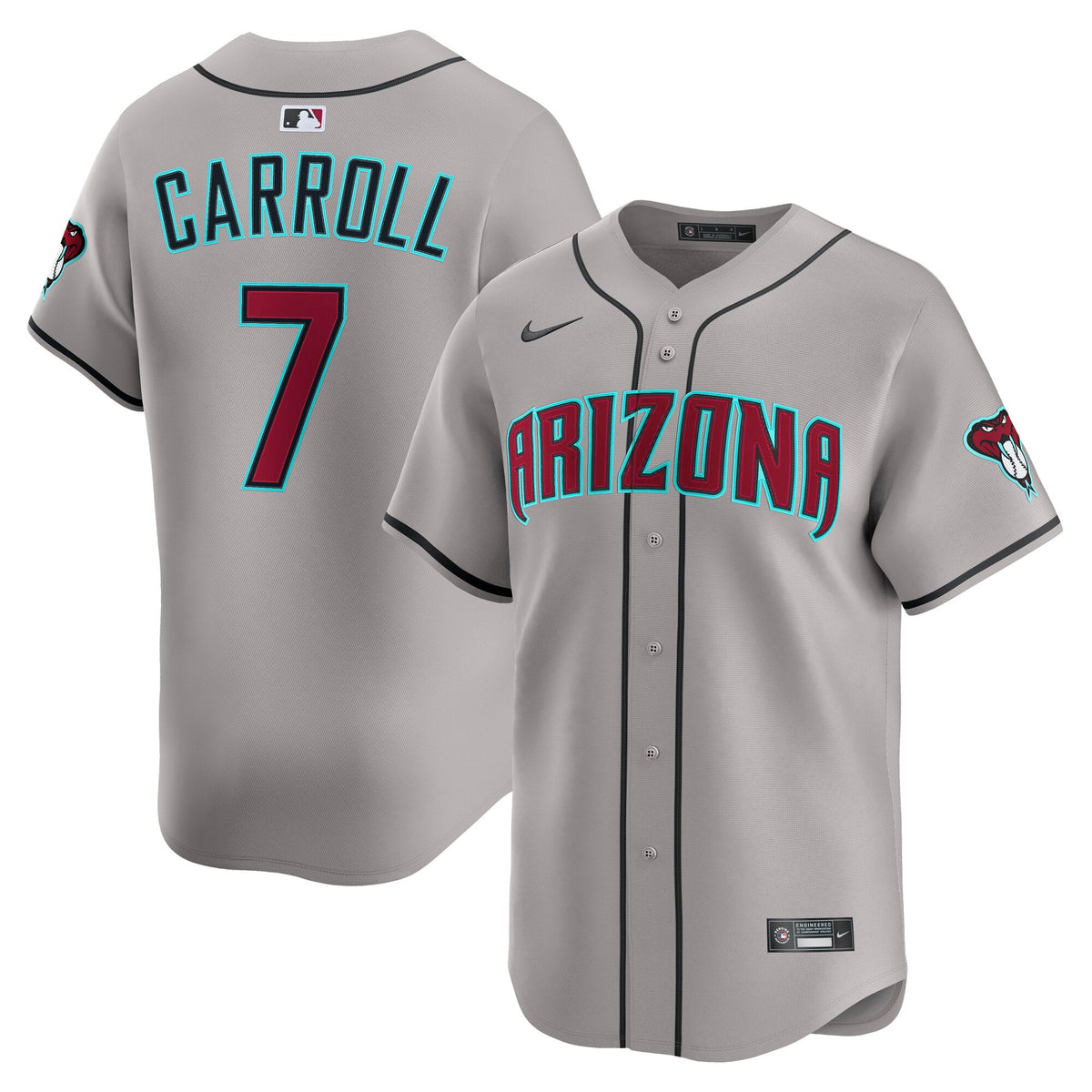 Arizona Diamondbacks Corbin Carroll Nike Cream Home Limited Player Jersey