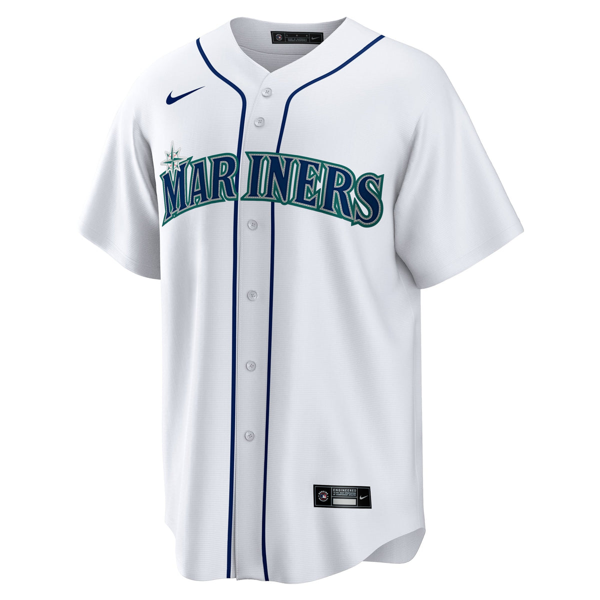 Seattle Mariners Julio Rodriguez Nike White Home Replica Player Jersey