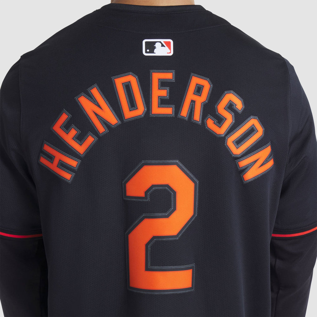 Baltimore Orioles Gunnar Henderson Nike Black Alternate Limited Player Jersey