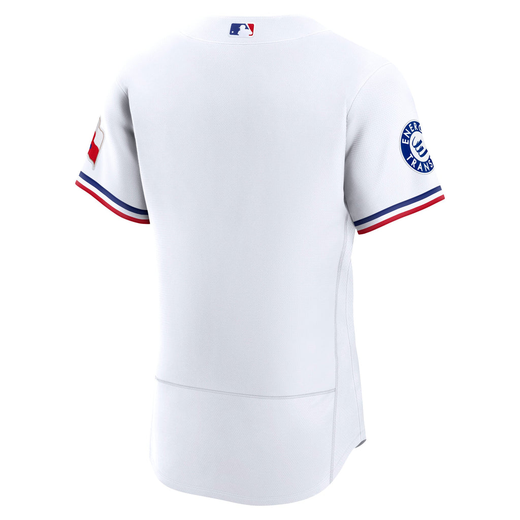 Texas Rangers Nike Light Blue Alternate Sponsor Patch Authentic Jersey