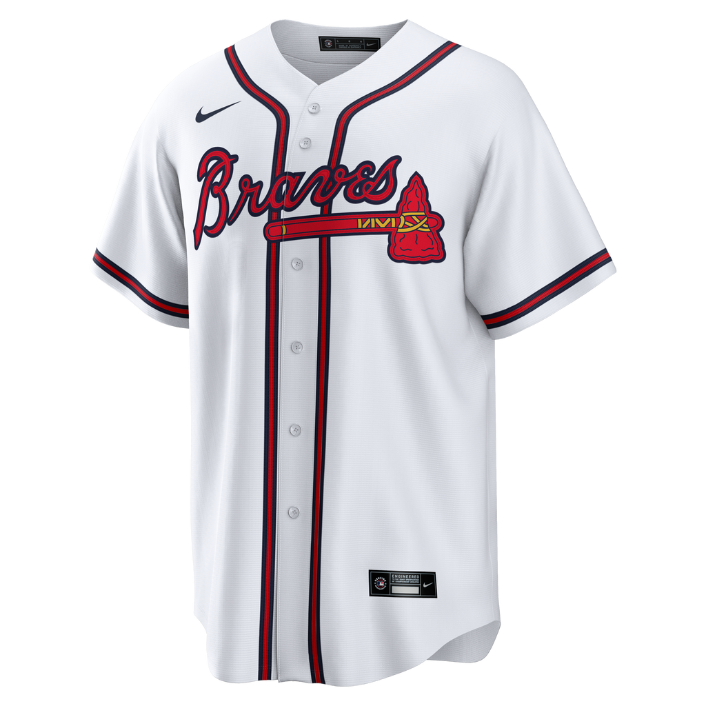 Atlanta Braves John Smoltz Nike White Home Retired Player Replica Jersey