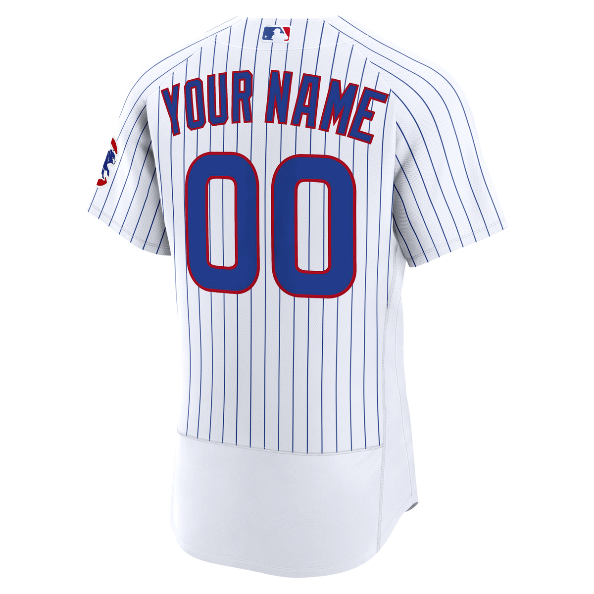 Chicago Cubs Nike White Home Authentic Custom Jersey