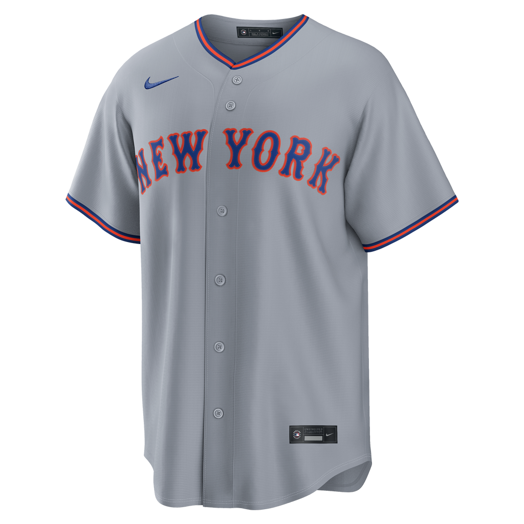 New York Mets Juan Soto Nike Gray Road Replica Jersey