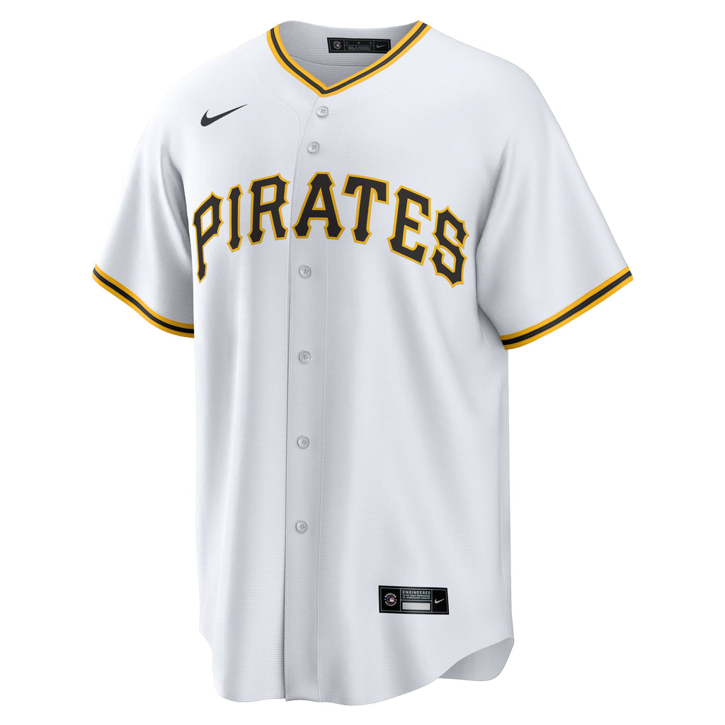 Pittsburgh Pirates Nike White #1 Dad Home Replica Jersey