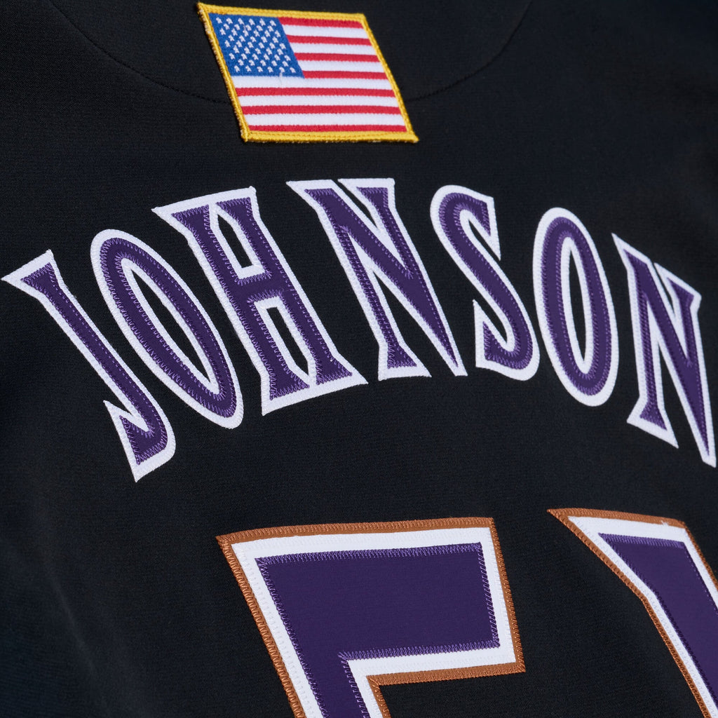 Arizona Diamondbacks Randy Johnson Mitchell & Ness Purple 2000 Throwback Authentic Jersey