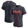 Atlanta Braves Nike Navy Alternate Elite Jersey