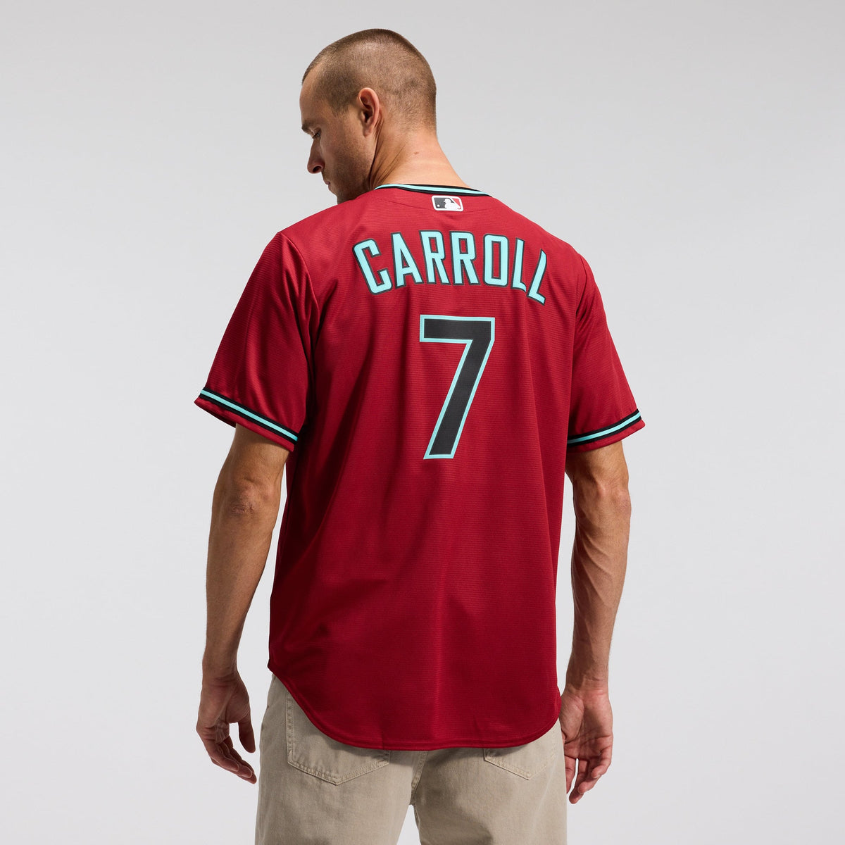 Arizona Diamondbacks Corbin Carroll Nike Crimson Alternate 2 Replica Jersey