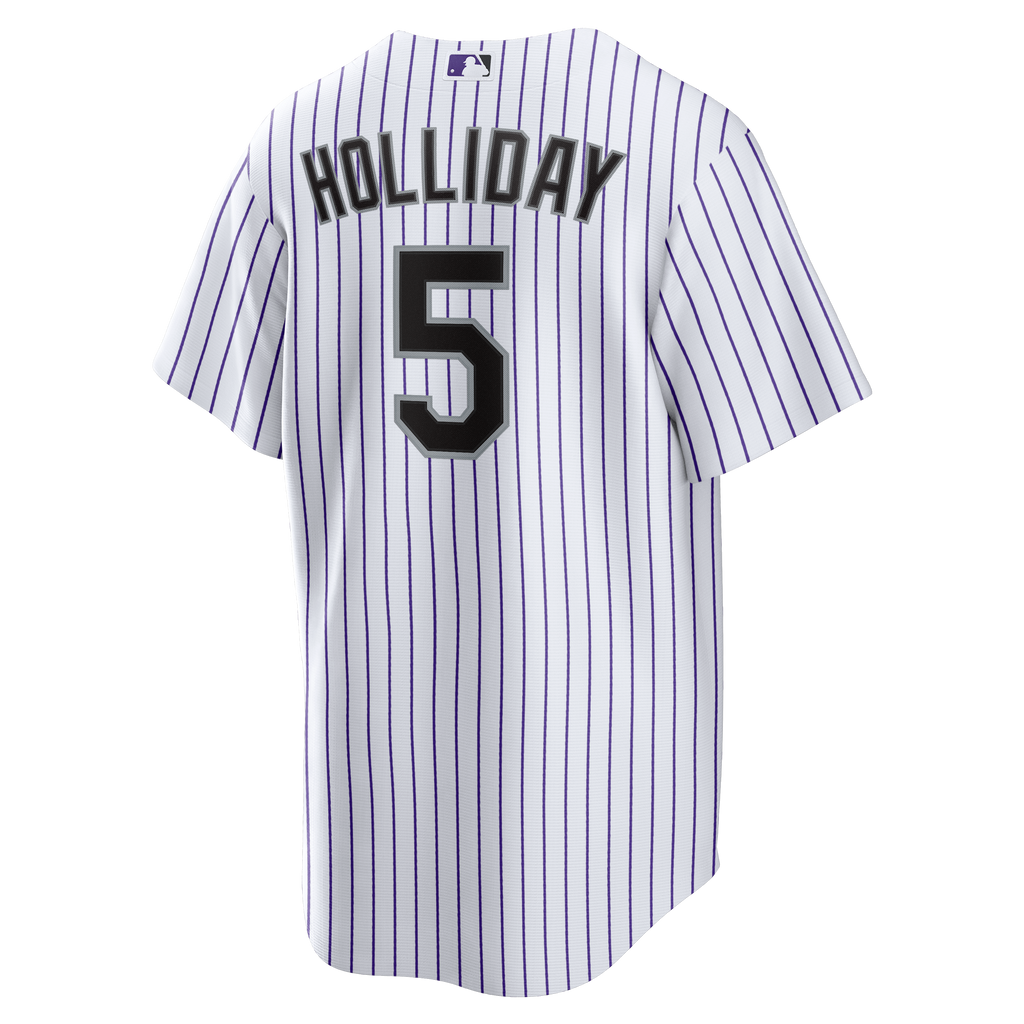 Colorado Rockies Matt Holliday Nike White Home Retired Player Replica Jersey