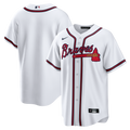 Atlanta Braves Nike White Home Big & Tall Replica Jersey