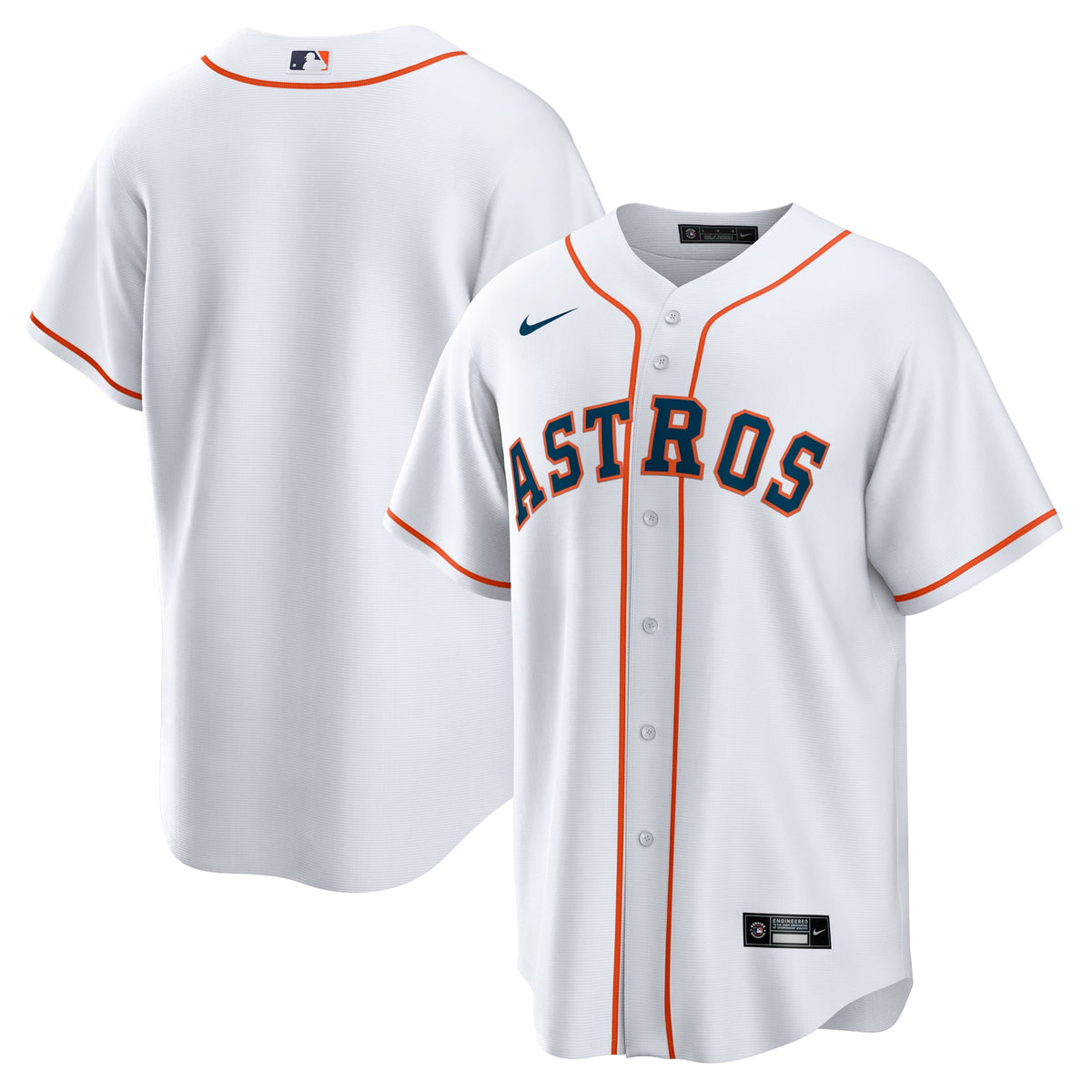 Houston Astros Nike Orange Alternate Replica Team Jersey