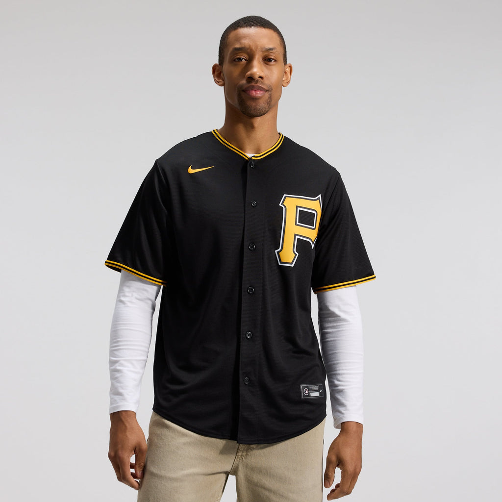 Pittsburgh Pirates Nike Black Alternate Replica Team Jersey