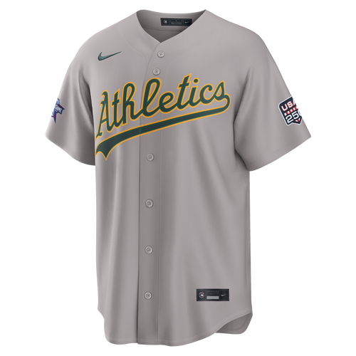 2026 All-Star Game Athletics Shea Langeliers Nike Gray Replica Jersey