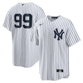 New York Yankees Aaron Judge Nike White Home Replica Jersey