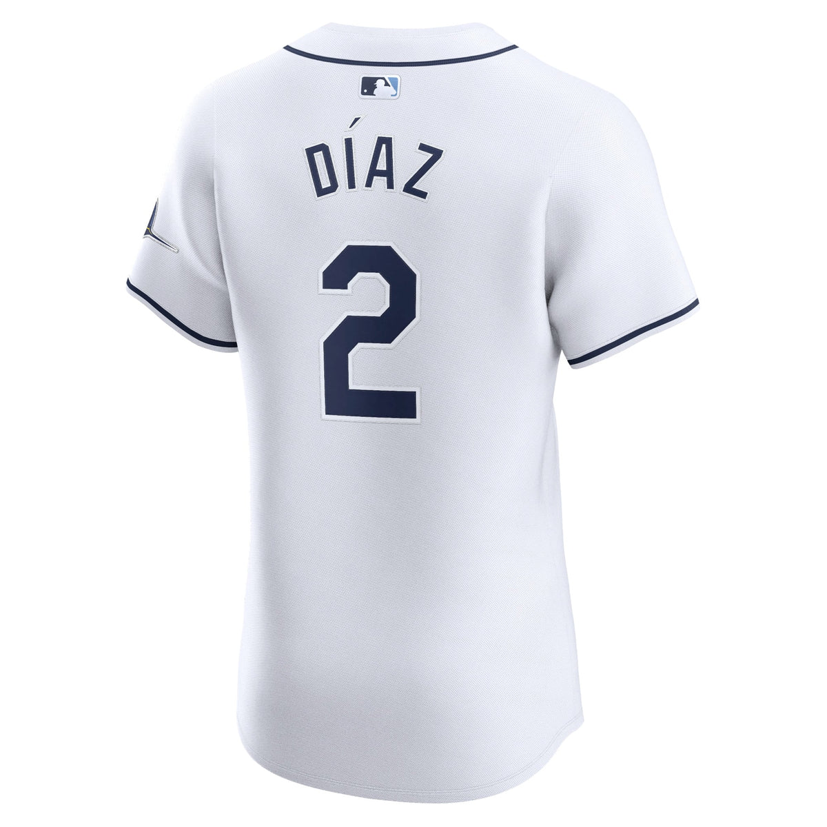 Tampa Bay Rays Yandy Diaz Nike White Home Elite Player Jersey
