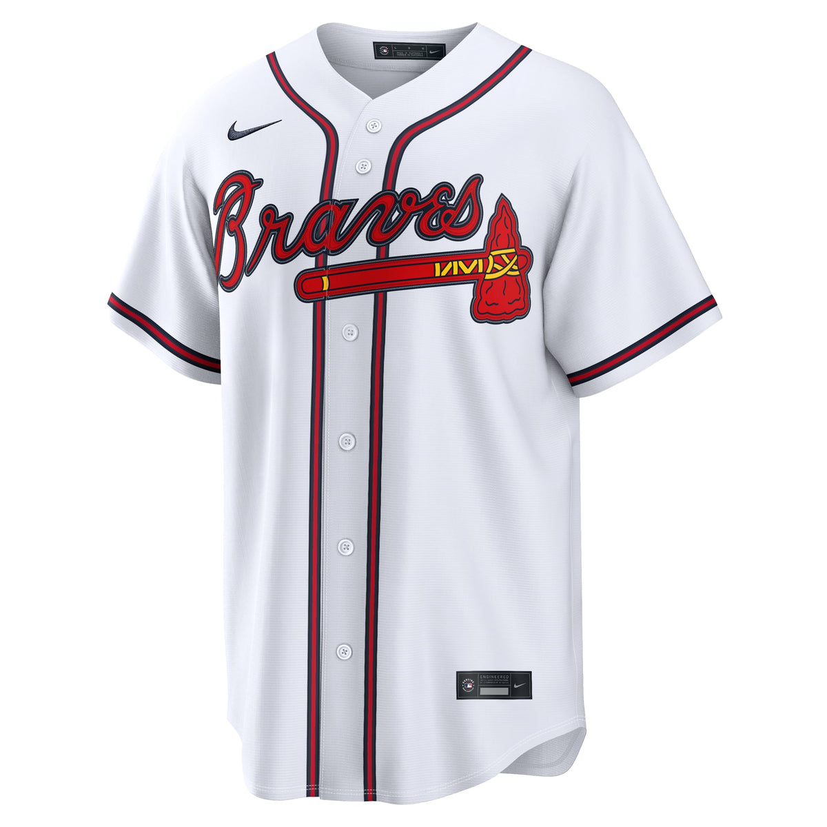 Atlanta Braves Austin Riley Nike Navy Alternate Replica Jersey