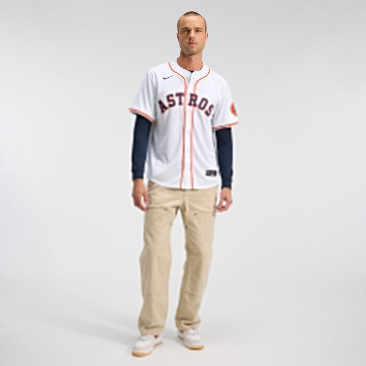 Houston Astros Nike Orange Alternate Limited Jersey