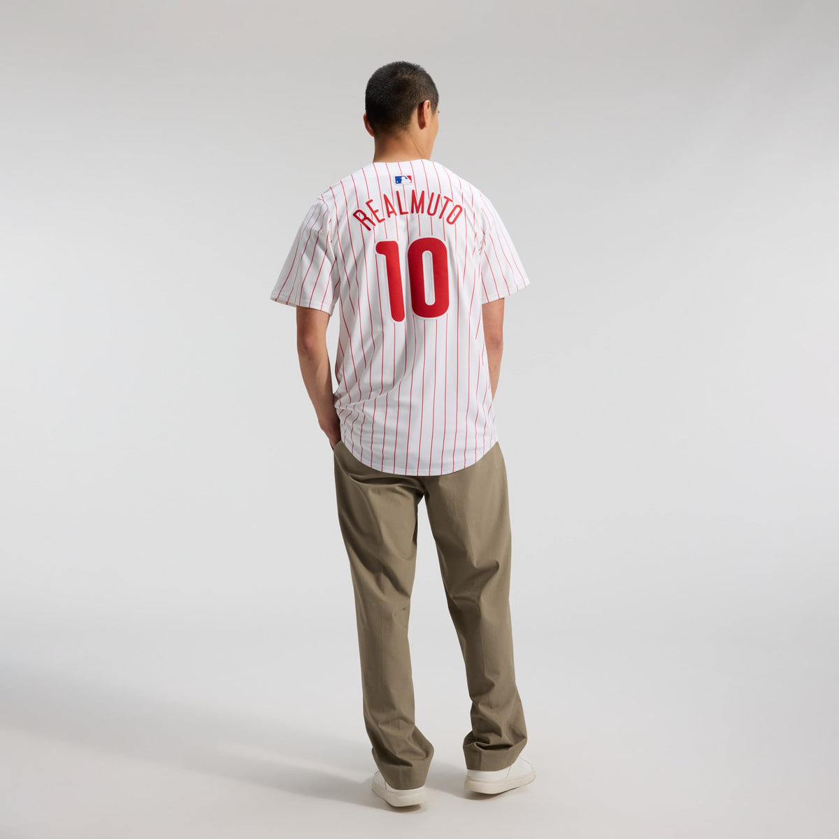 Philadelphia Phillies J.T. Realmuto Nike White Home Limited Player Jersey