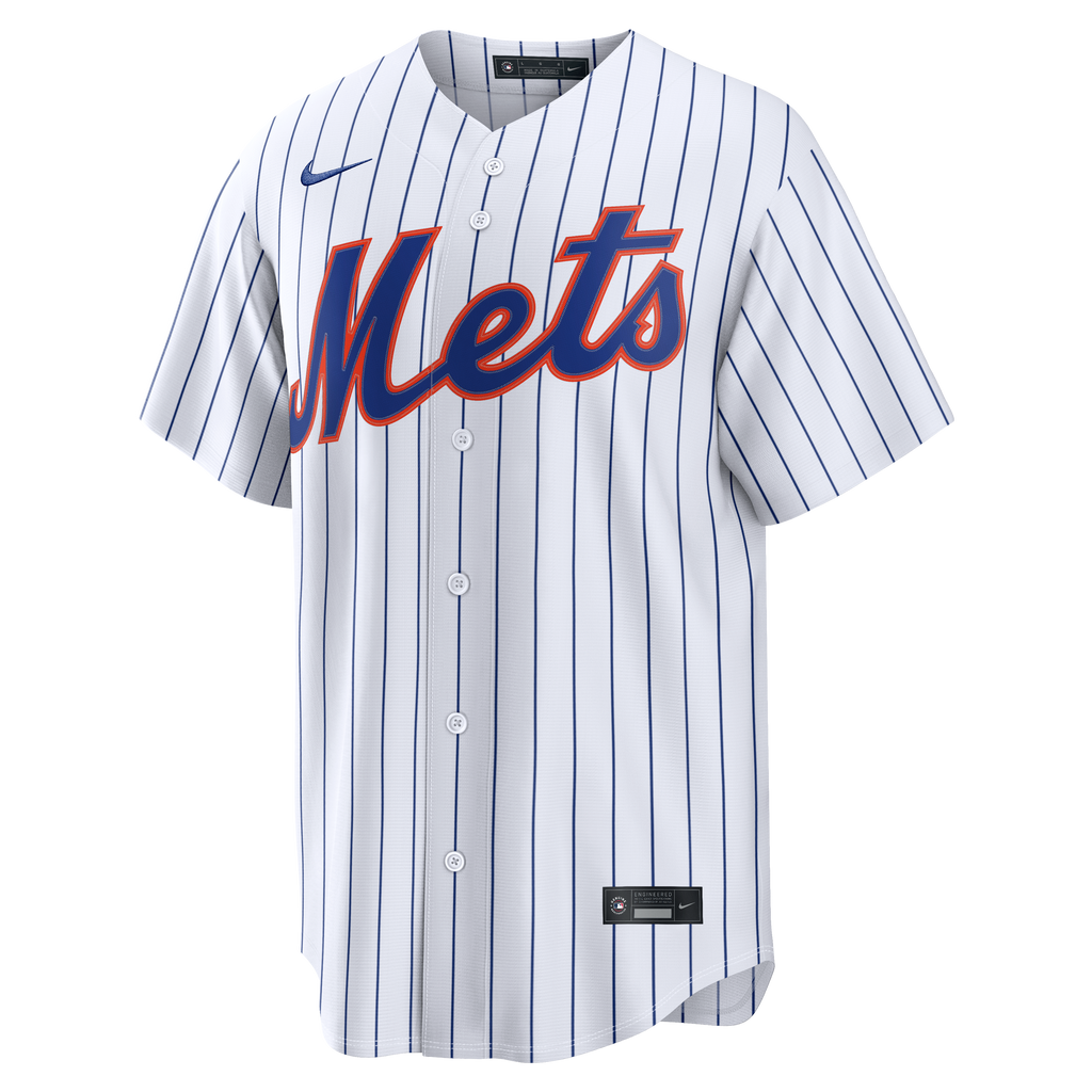 New York Mets AJ Ewing Nike White Home Replica Jersey