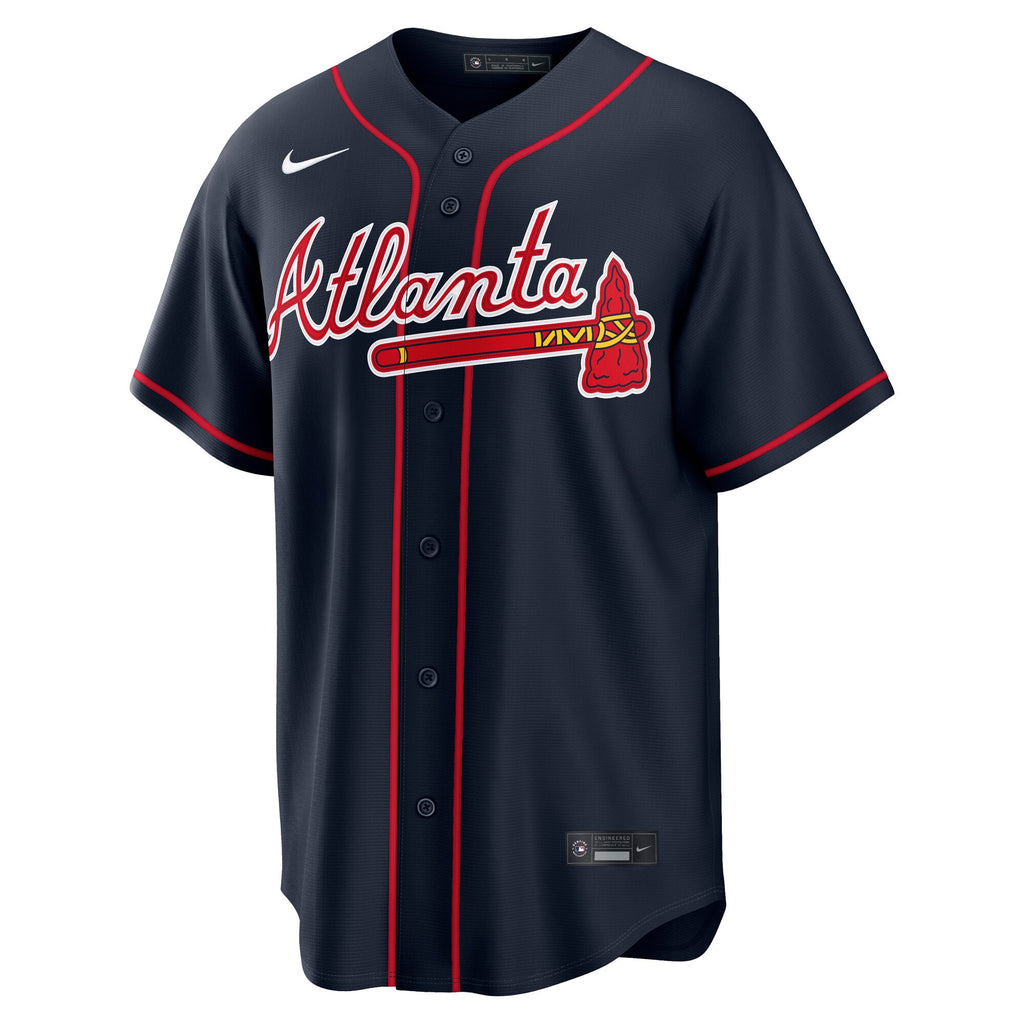 Atlanta Braves Austin Riley Nike White Home Replica Jersey